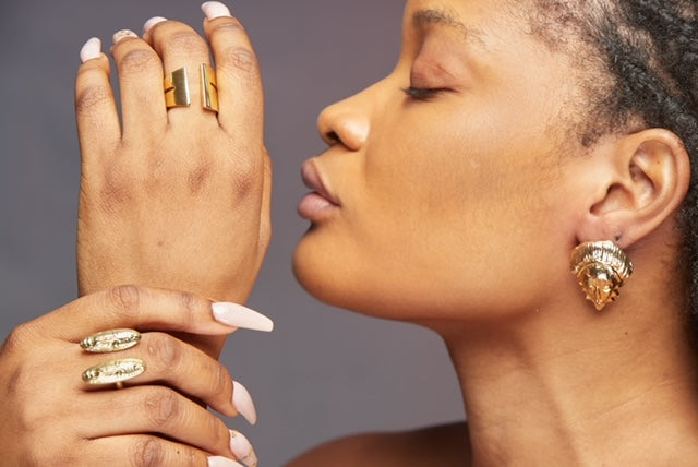 Paire de boucles FALLY