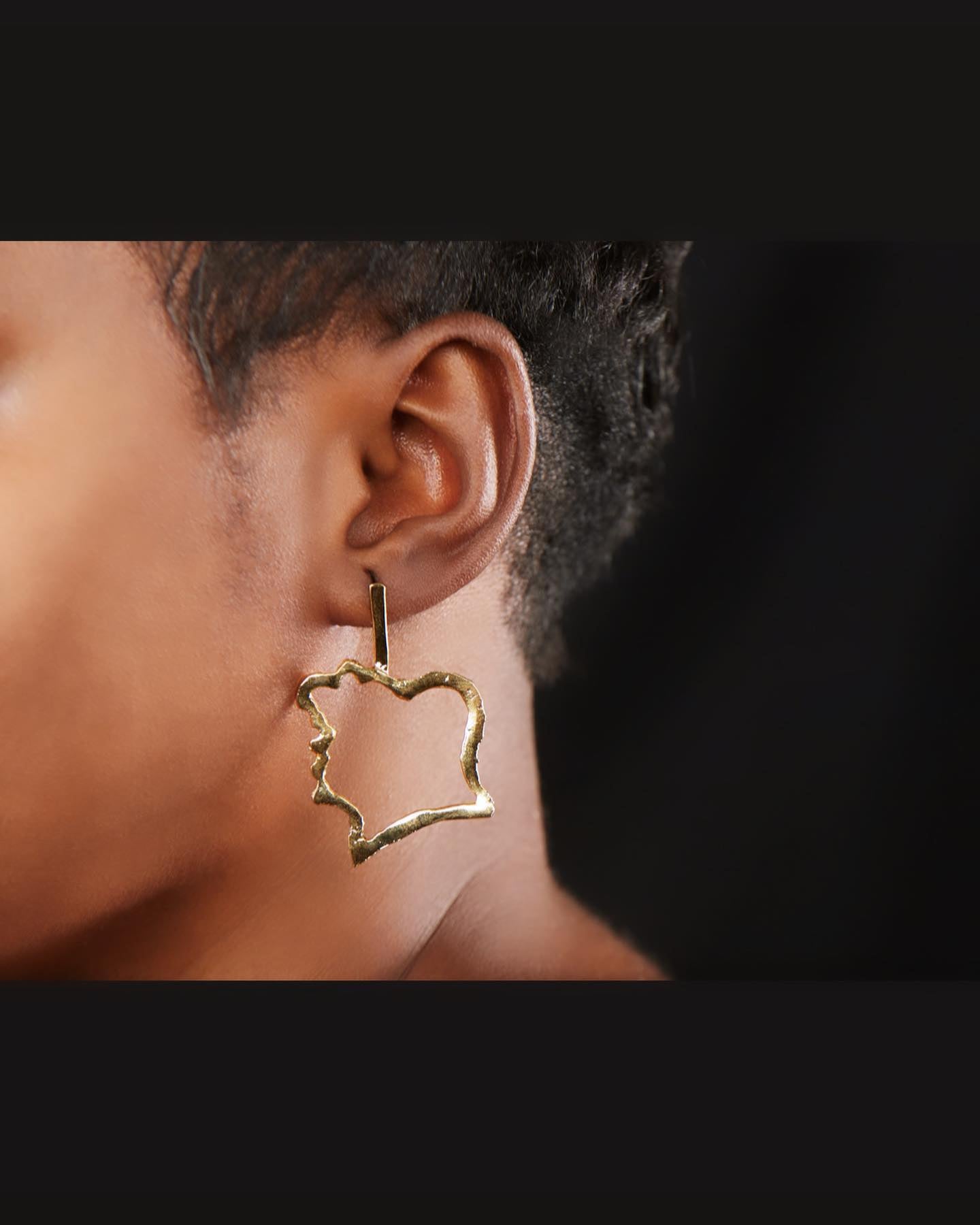 Boucles d'oreilles Côte d'Ivoire