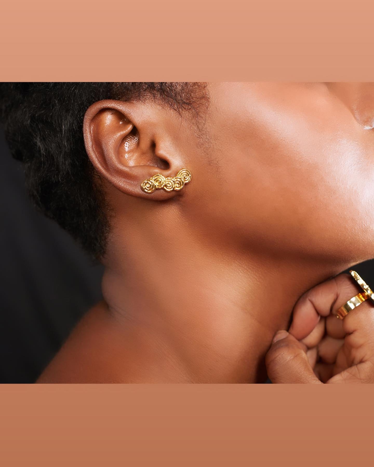 Paire de boucles YASHMINE